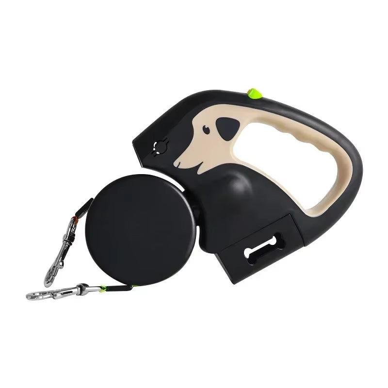 Revolutionary Dual-Dog Rotating Leash: Ultimate Retractable Walking Solution