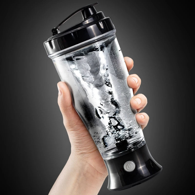 300ML Automatic Self-Stirring Protein Shaker Bottle - Portable Mixing Water Bottle for Sports and Gym Use
