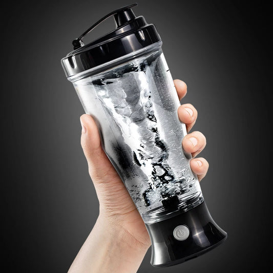 300ML Automatic Self-Stirring Protein Shaker Bottle - Portable Mixing Water Bottle for Sports and Gym Use