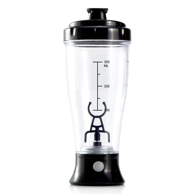 300ML Automatic Self-Stirring Protein Shaker Bottle - Portable Mixing Water Bottle for Sports and Gym Use