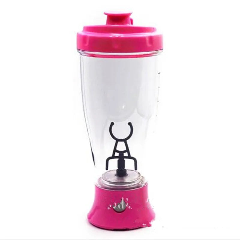 300ML Automatic Self-Stirring Protein Shaker Bottle - Portable Mixing Water Bottle for Sports and Gym Use