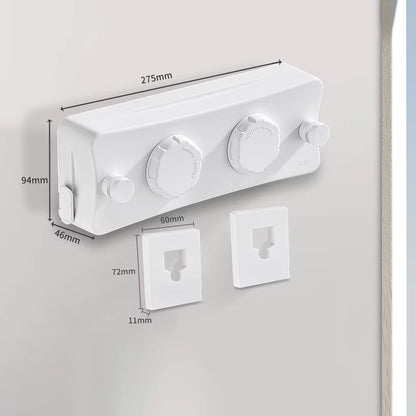 New Style Clothes Line Dryer Bathroom Drying Rack Clothes Rack Laundry Drying Hanger Double Layer WB3029