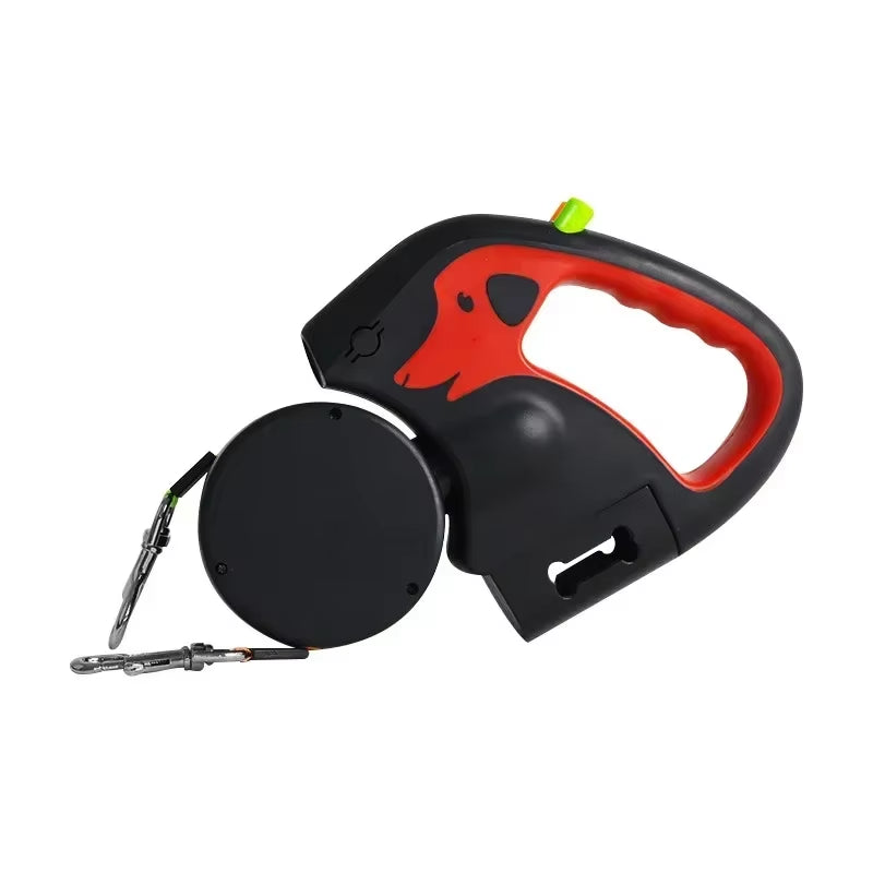 Revolutionary Dual-Dog Rotating Leash: Ultimate Retractable Walking Solution